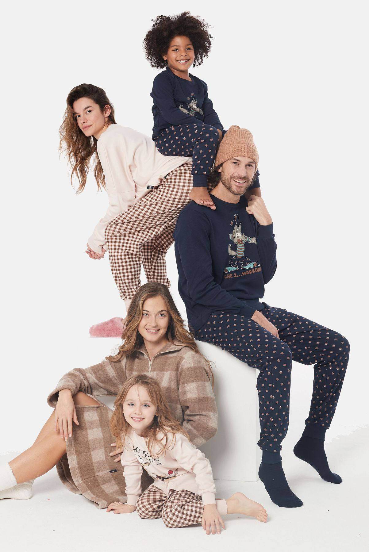 Pigiama Serafino Uomo H6124 Happy People - evabiancheria