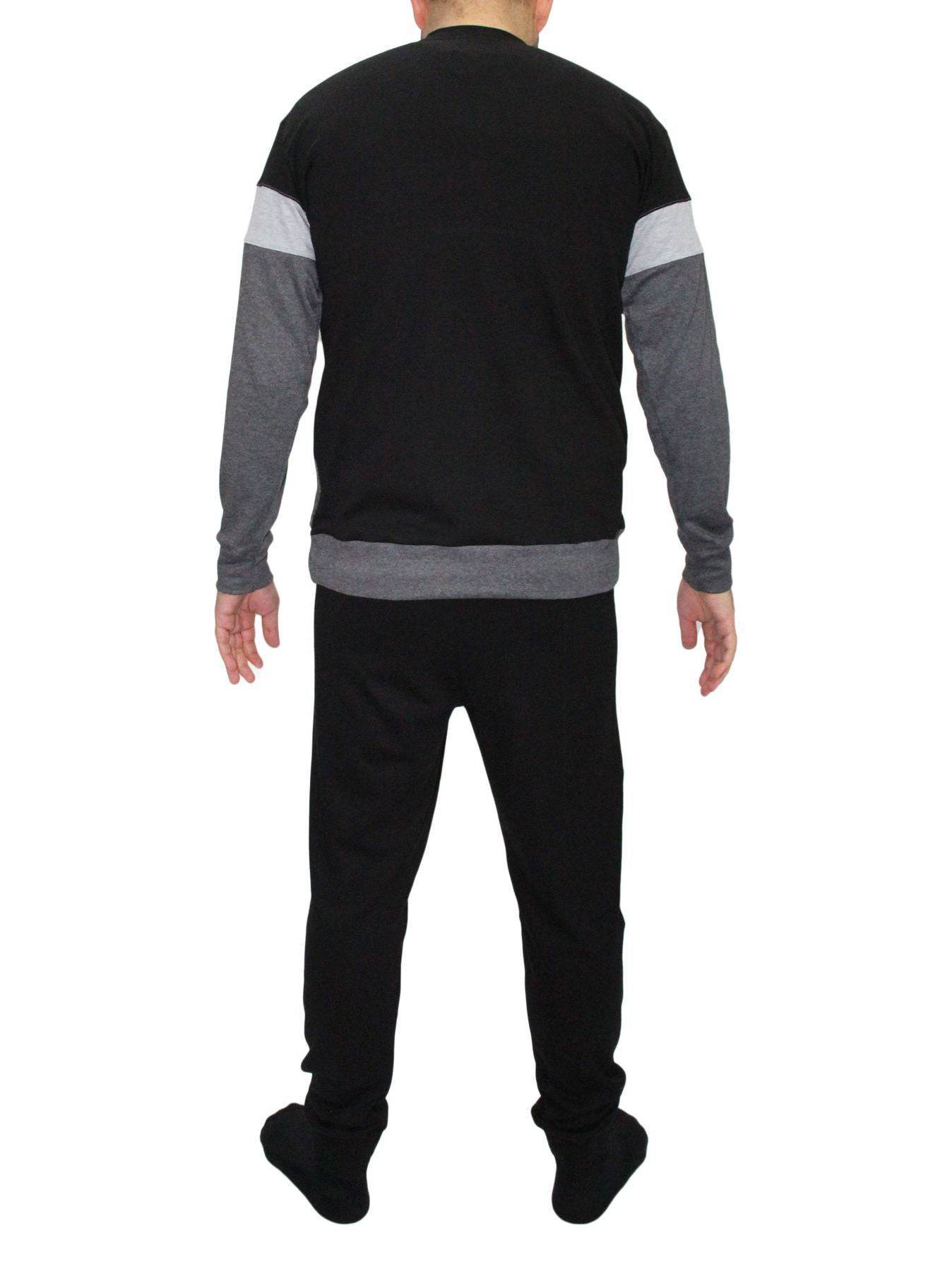 Pigiama Serafino Uomo HC341 Henry Cotton's - evabiancheria