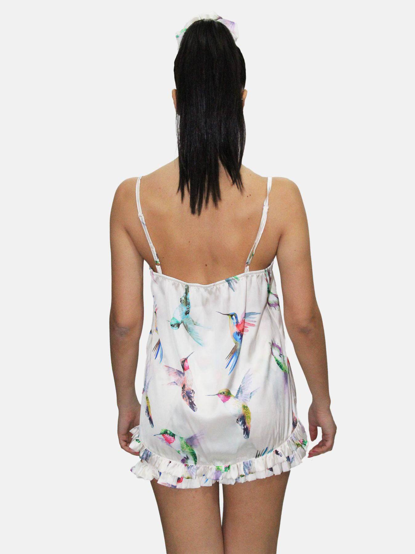 Pigiama Top + Culotte Donna Peonia JLo Filo D Angelo - evabiancheria