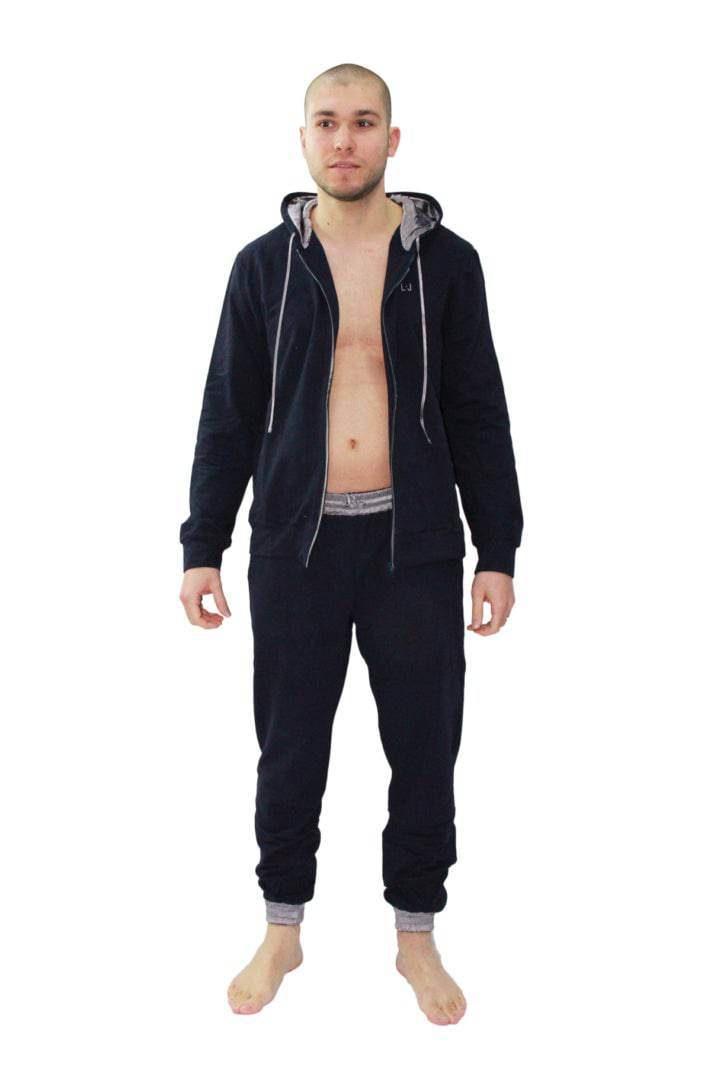 Pigiama con zip Uomo DL504U Liu Jo Home - evabiancheria