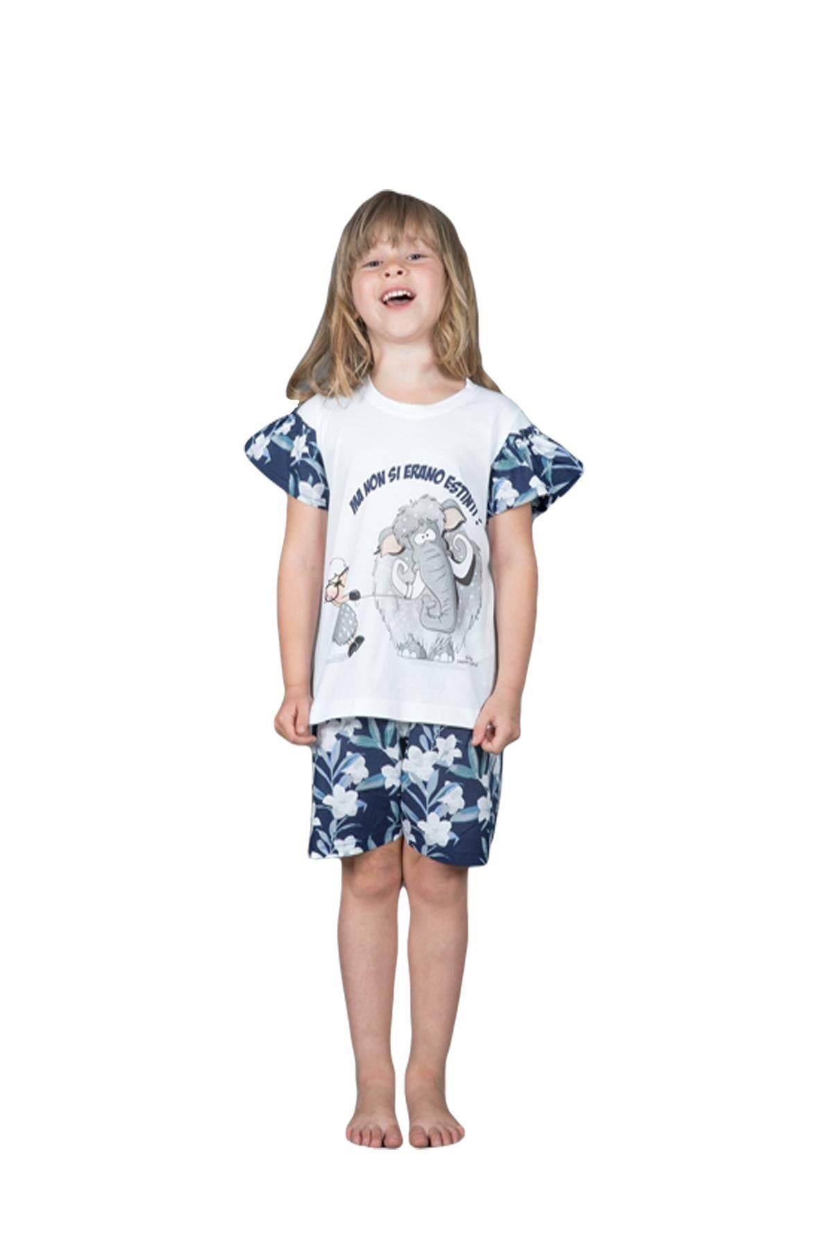 Pigiama corto Bimba H4103 Happy People - evabiancheria