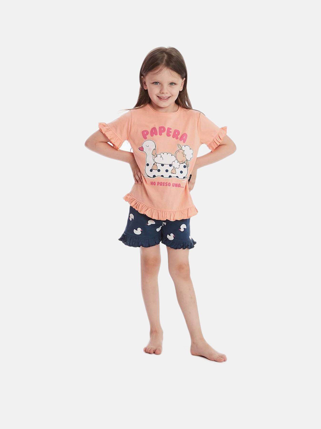 Pigiama corto Bimba H5966 Happy People - evabiancheria