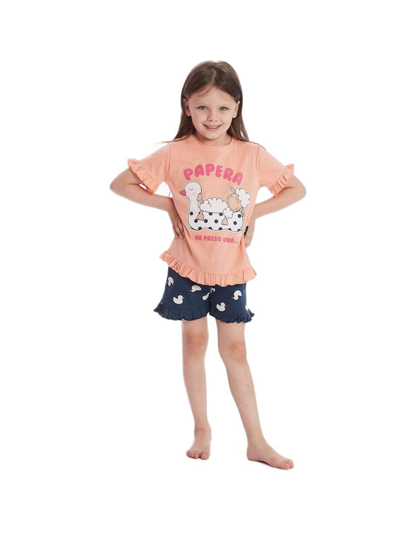 Pigiama corto Bimba H5966 Happy People - evabiancheria