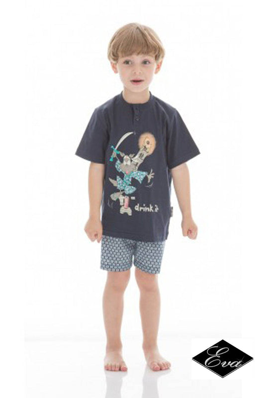 Pigiama corto Bimbo H3702 Happy People - evabiancheria