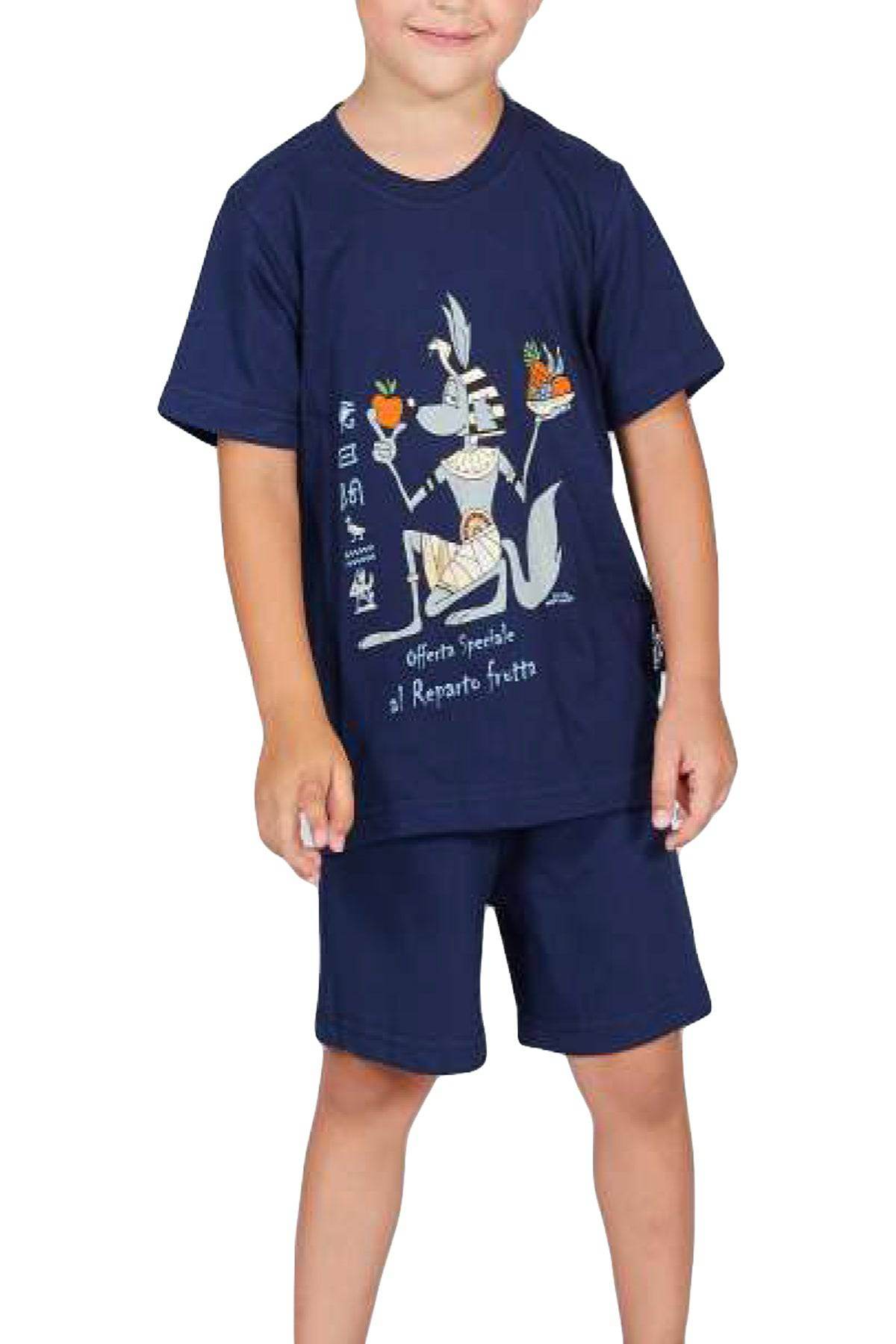 Pigiama corto Bimbo H4532 Happy People - evabiancheria