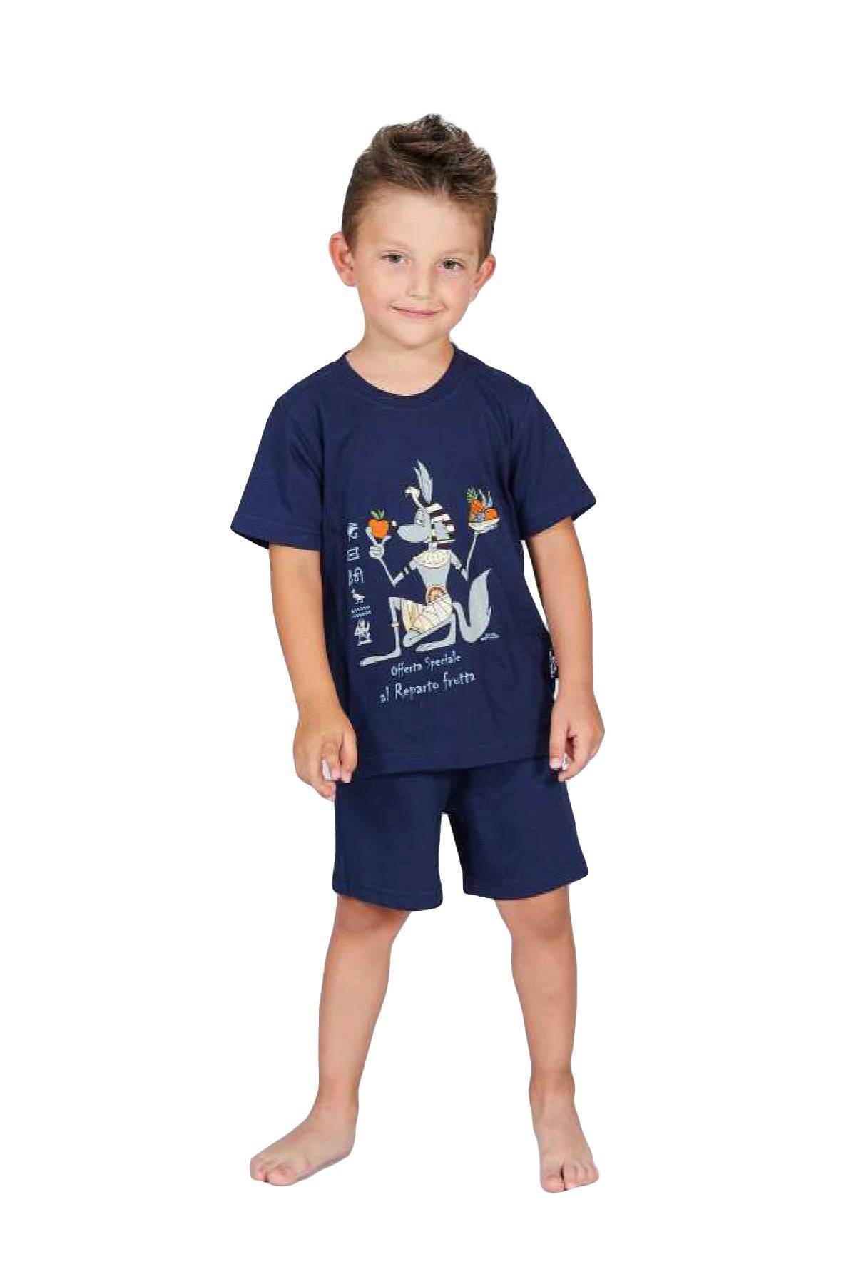 Pigiama corto Bimbo H4532 Happy People - evabiancheria