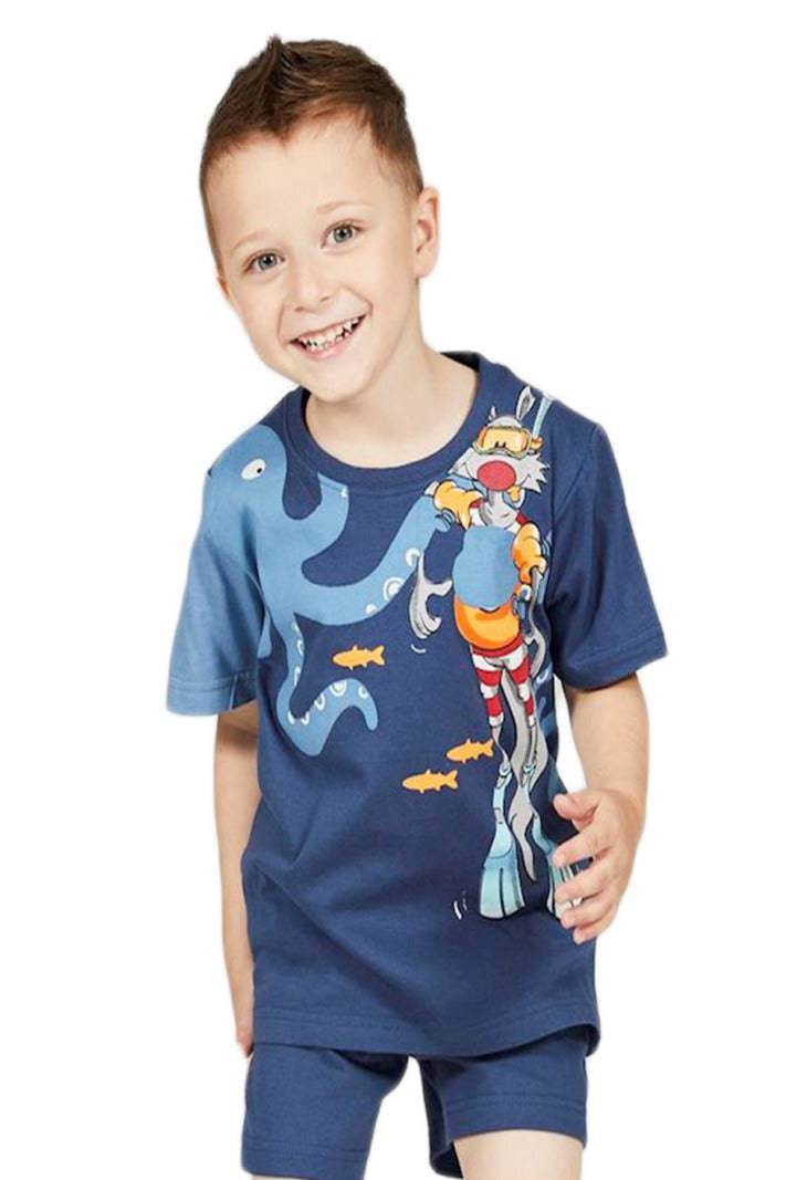 Pigiama corto Bimbo H4938 Happy People - evabiancheria