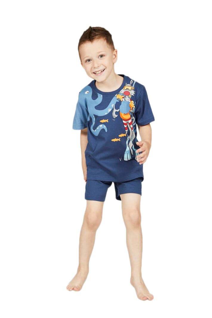 Pigiama corto Bimbo H4938 Happy People - evabiancheria