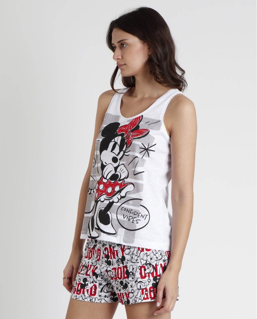 Pigiama corto Donna 62275 Disney - evabiancheria