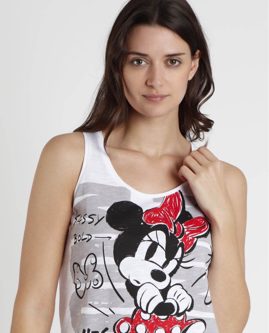 Pigiama corto Donna 62275 Disney - evabiancheria