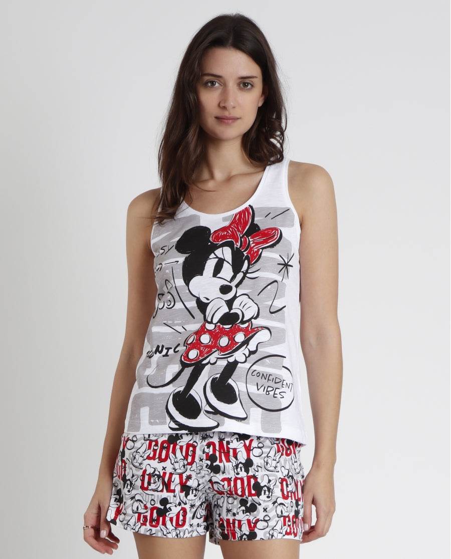 Pigiama corto Donna 62275 Disney - evabiancheria