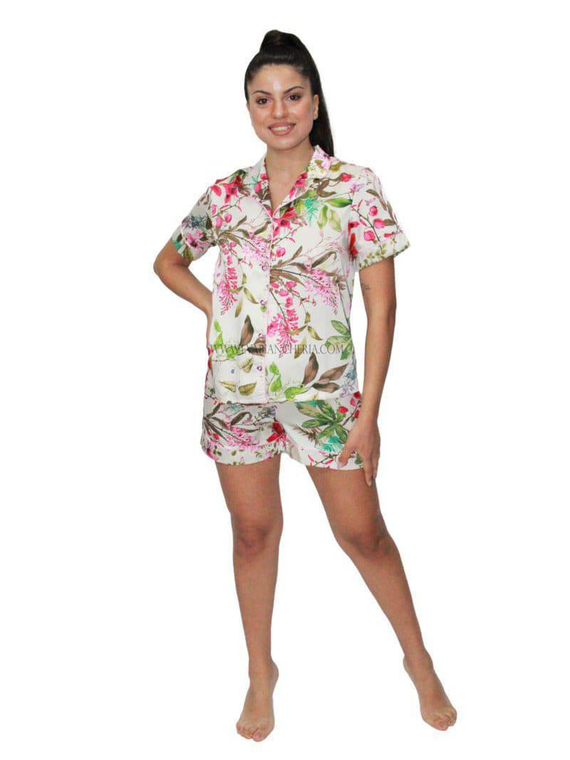 Pigiama corto Donna D1734 Amadine - evabiancheria