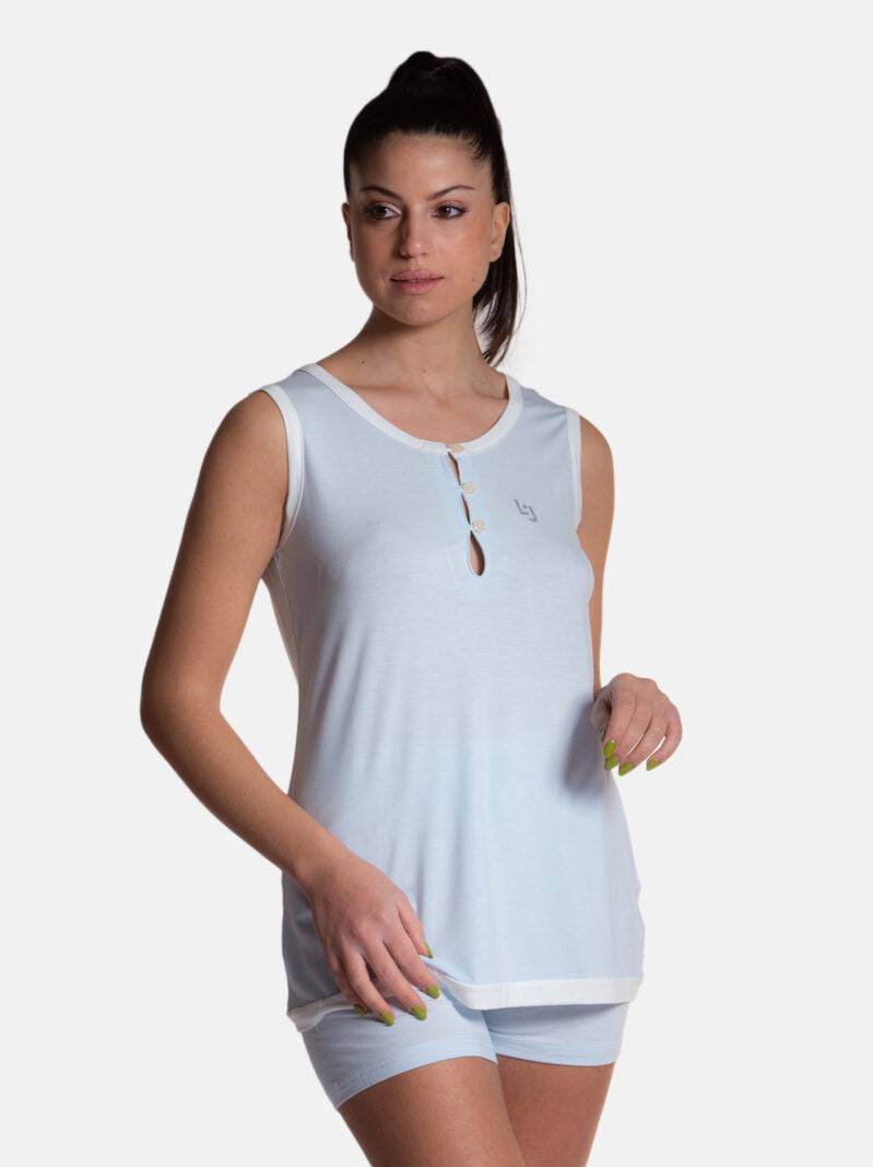 Pigiama corto Donna DL0060 Liu Jo Home - evabiancheria