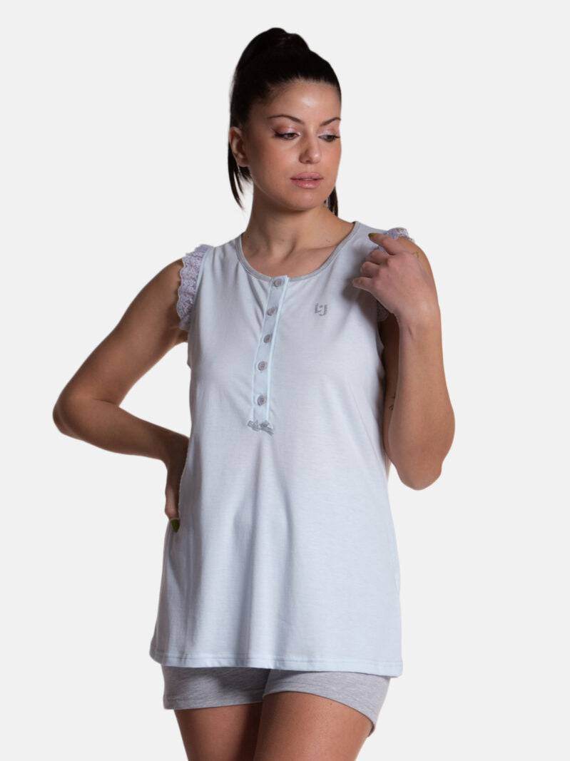 Pigiama corto Donna DL0111 Liu Jo Home - evabiancheria