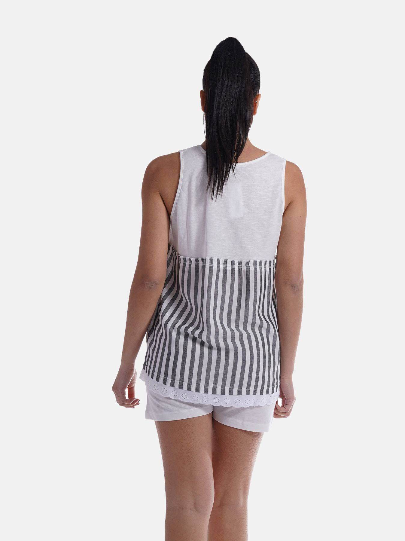 Pigiama corto Donna E2327 Fida - evabiancheria