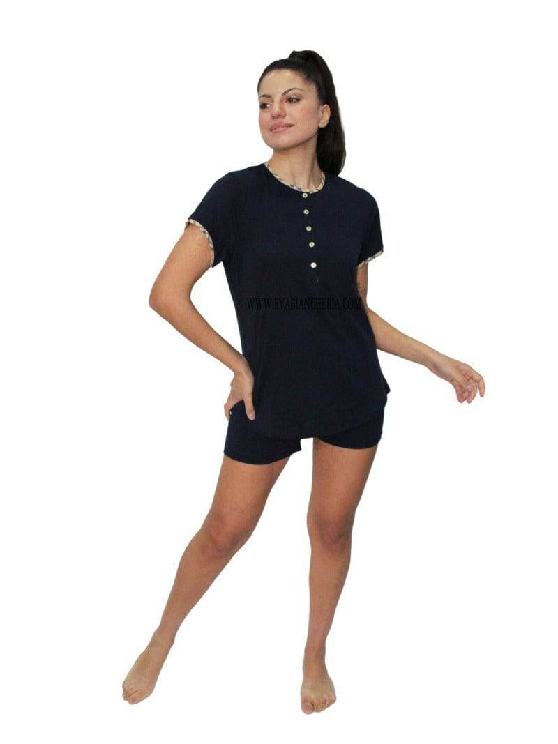 Pigiama corto Donna FANNY 6 Julie - evabiancheria