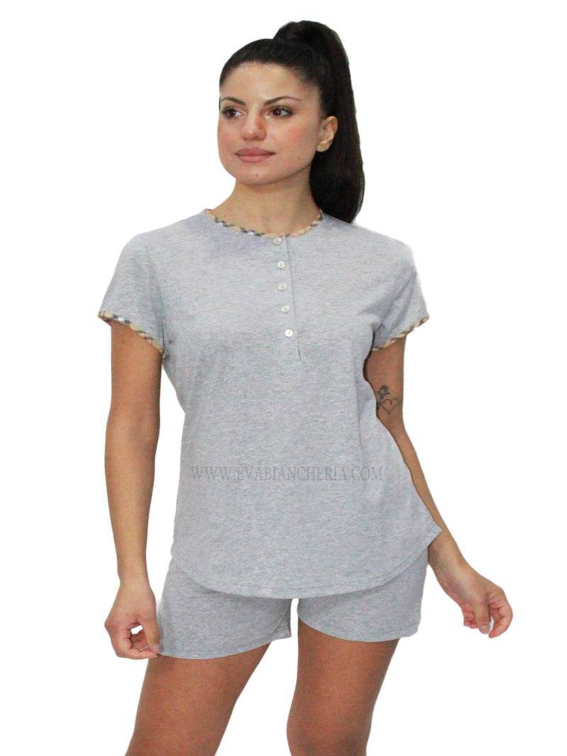Pigiama corto Donna FANNY 6 Julie - evabiancheria
