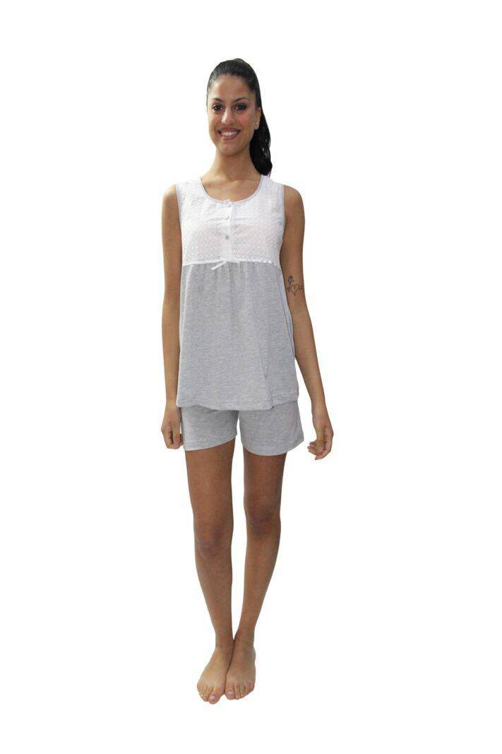 Pigiama corto Donna PE18631 Prima Rosa - evabiancheria