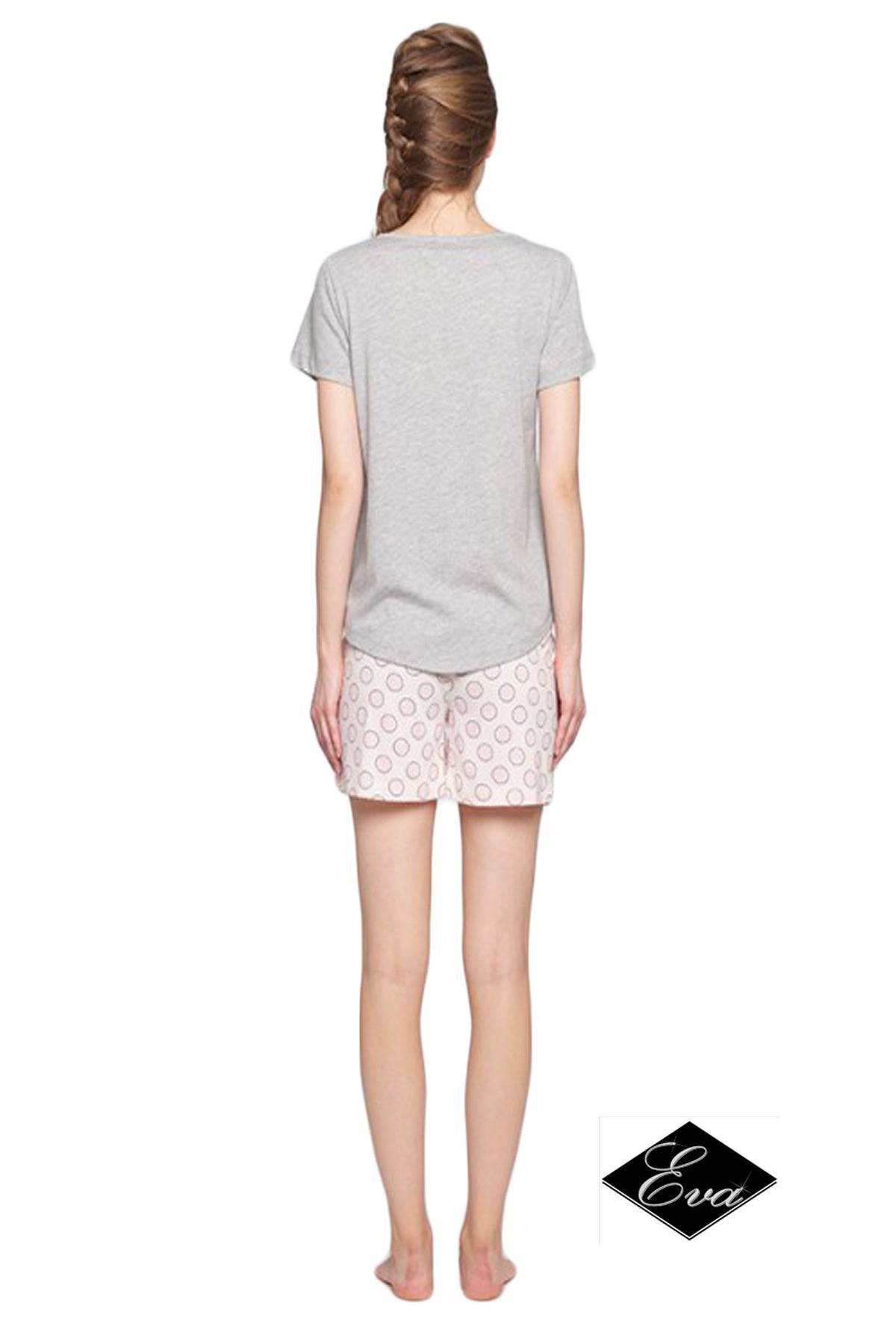 Pigiama corto Donna ROLLER 9996 Pepita - evabiancheria