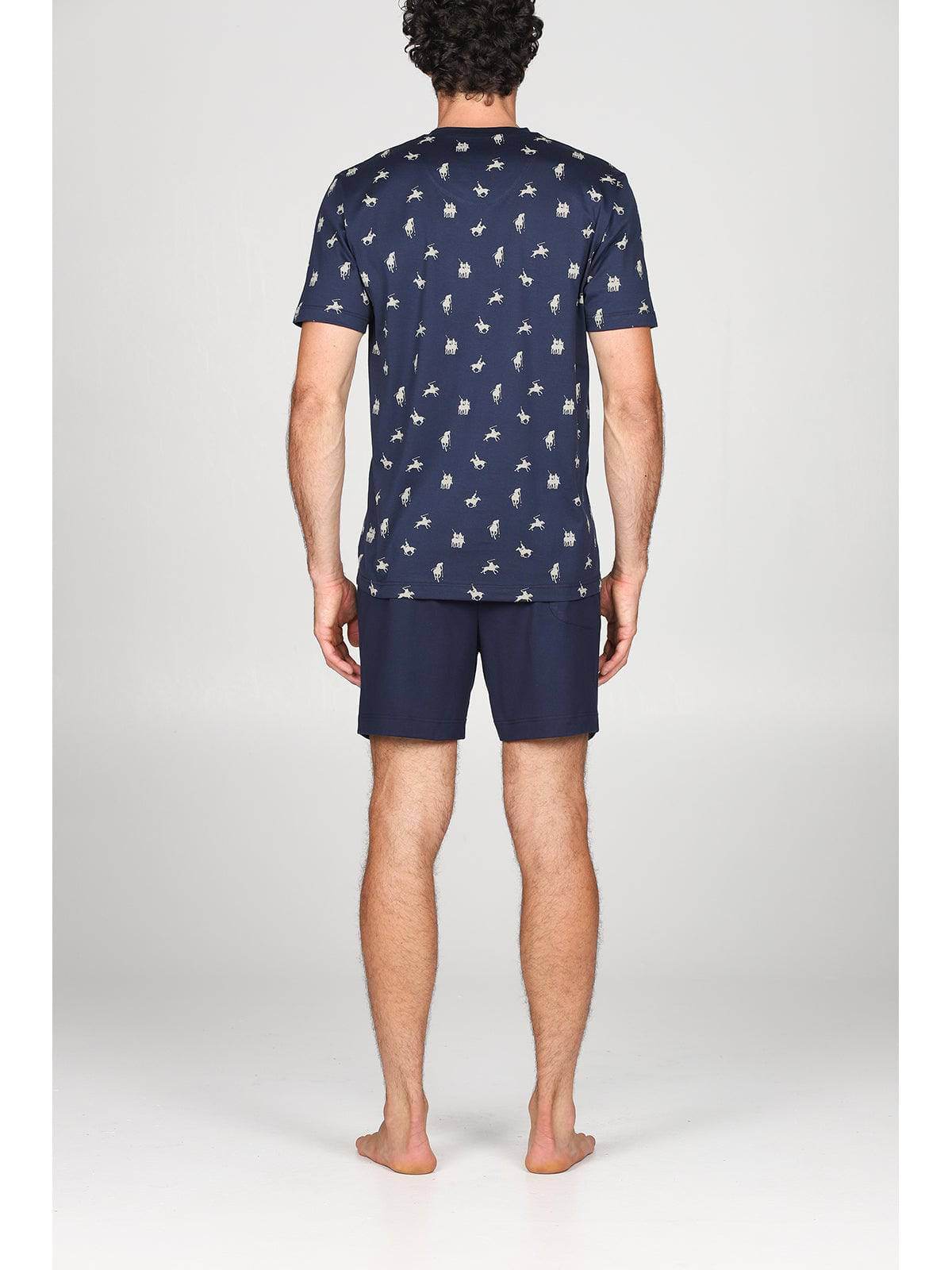 Pigiama corto Uomo Balti Jac801 Cavalli Julipet - evabiancheria