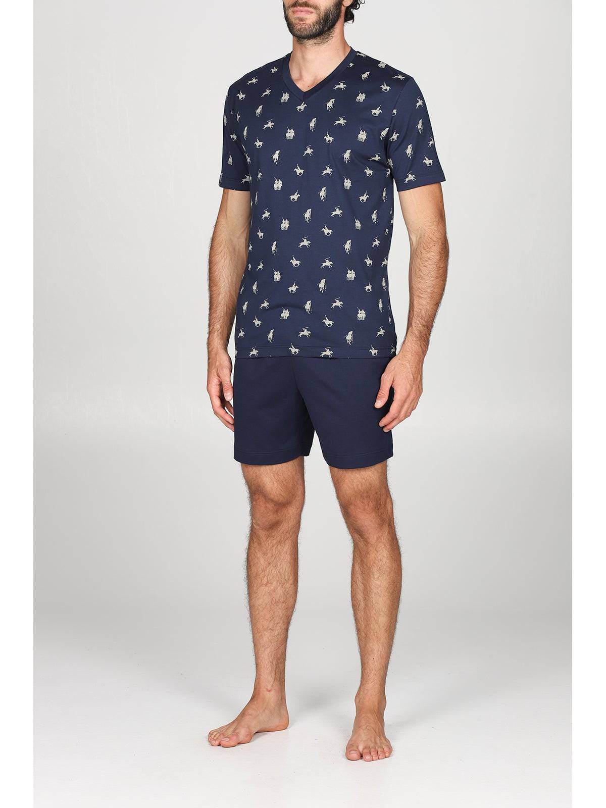 Pigiama corto Uomo Balti Jac801 Cavalli Julipet - evabiancheria