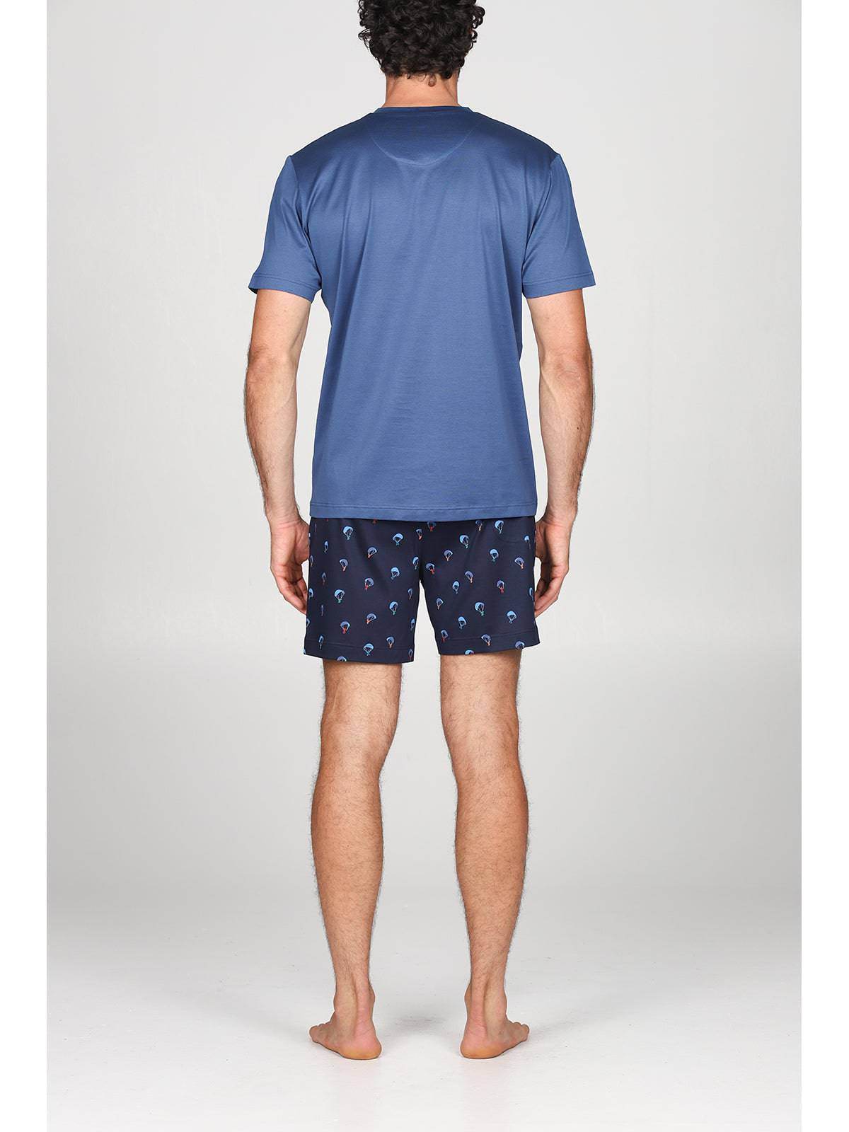 Pigiama corto Uomo Barcellona Jac819 Parapendio Julipet - evabiancheria