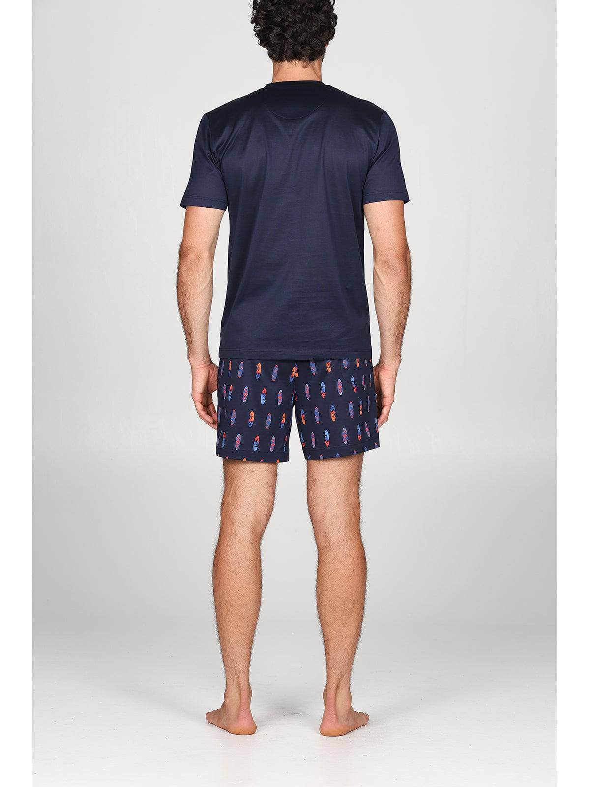 Pigiama corto Uomo Bastia jac816 Surf Julipet - evabiancheria