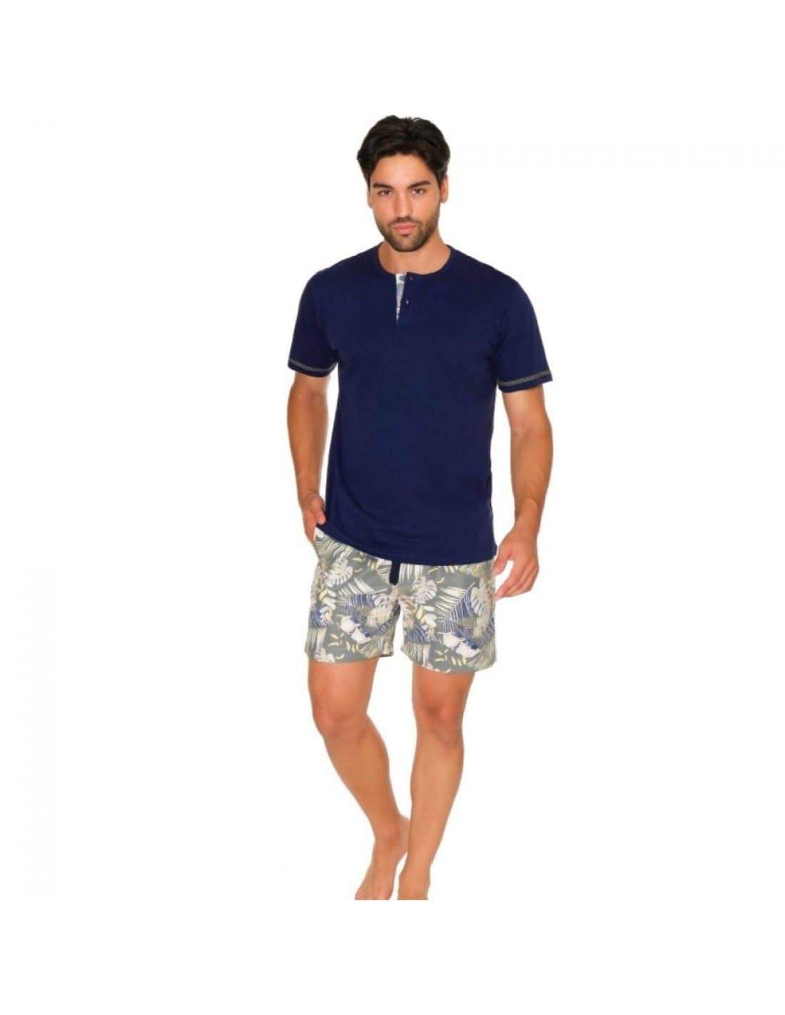 Pigiama corto Uomo Delta 4711F Ferrucci - evabiancheria