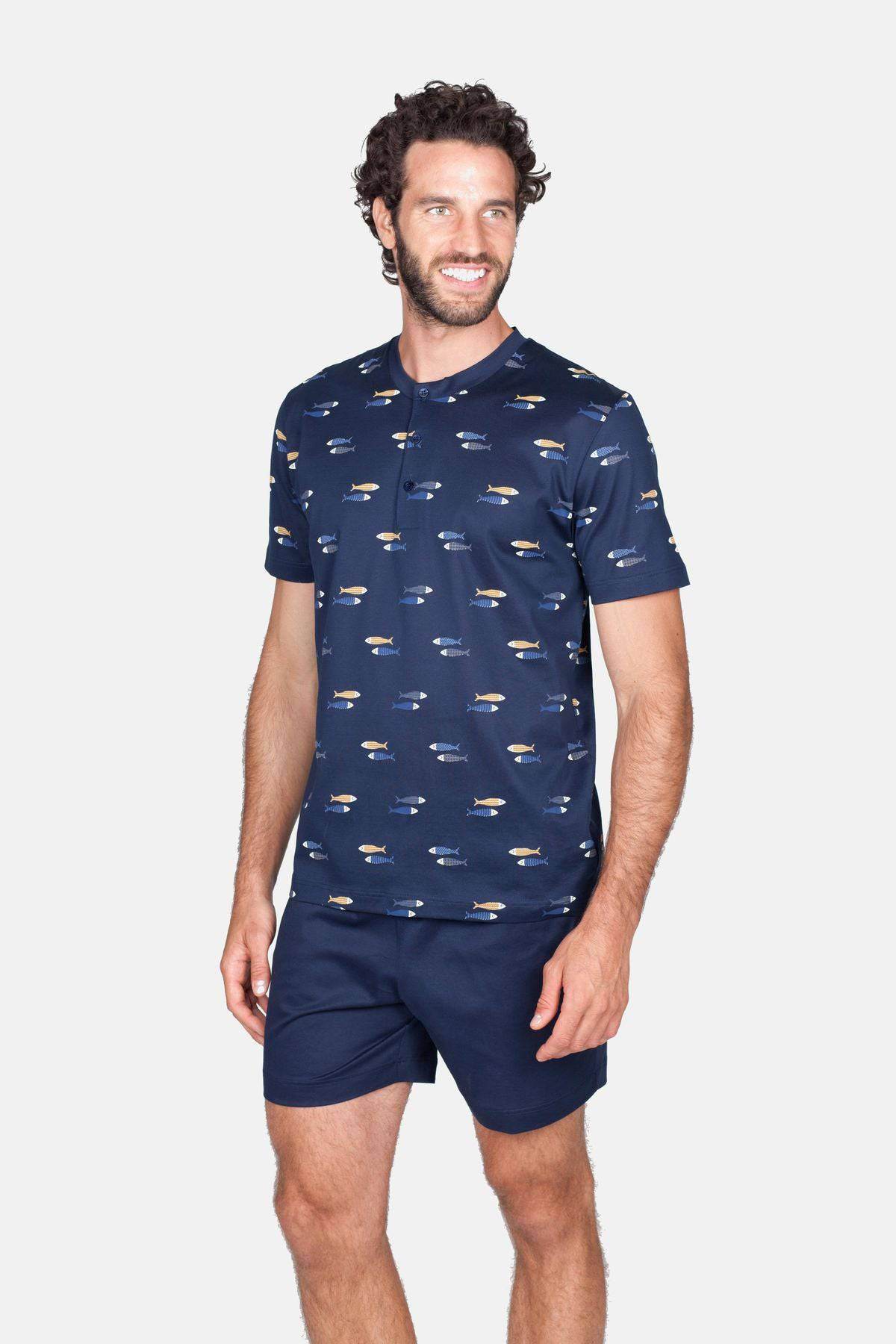 Pigiama corto Uomo FARO JAC621 Julipet - evabiancheria