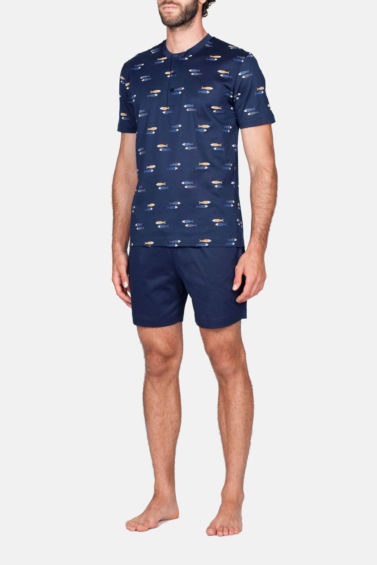 Pigiama corto Uomo FARO JAC621 Julipet - evabiancheria