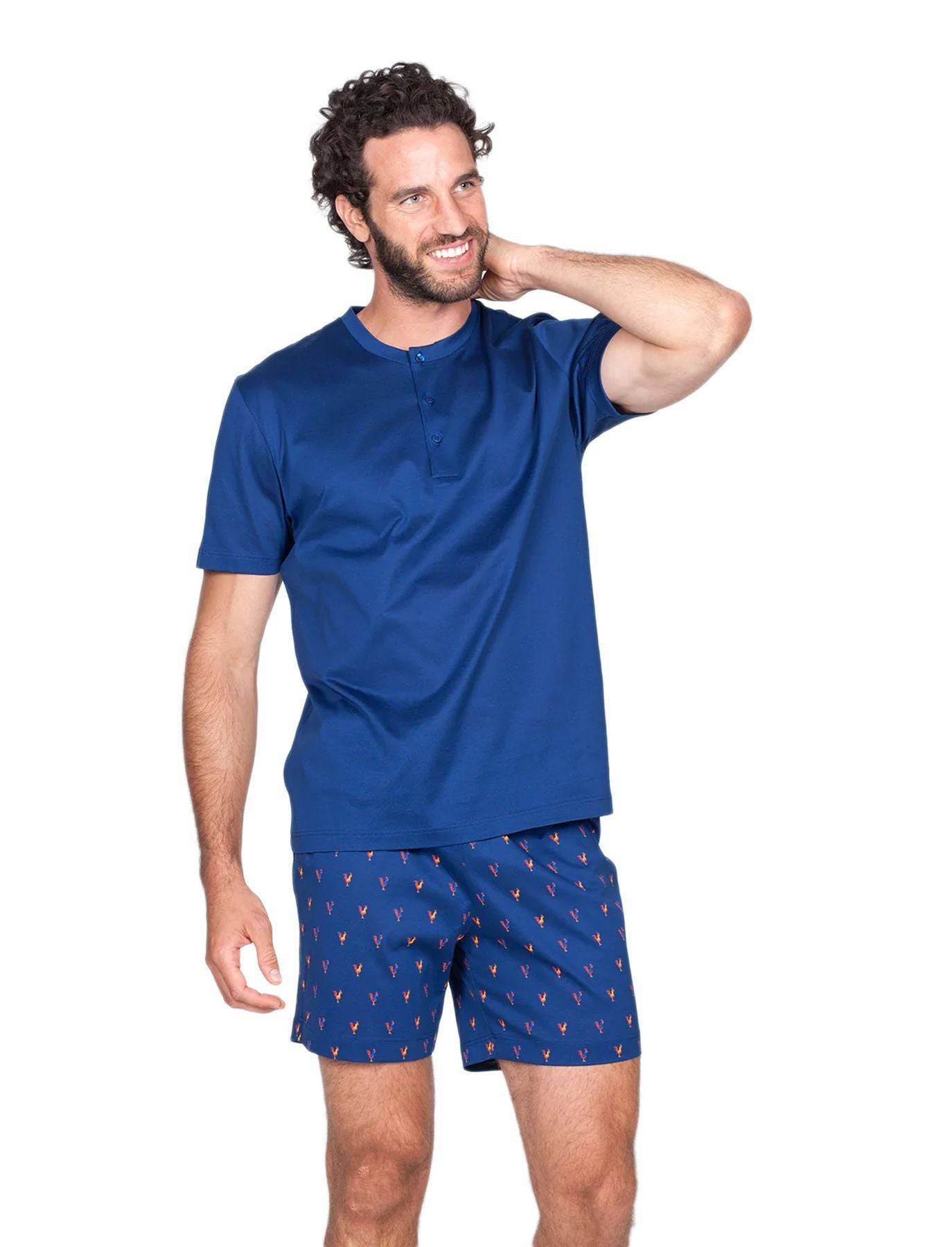 Pigiama corto Uomo Farnese jac625 Julipet - evabiancheria