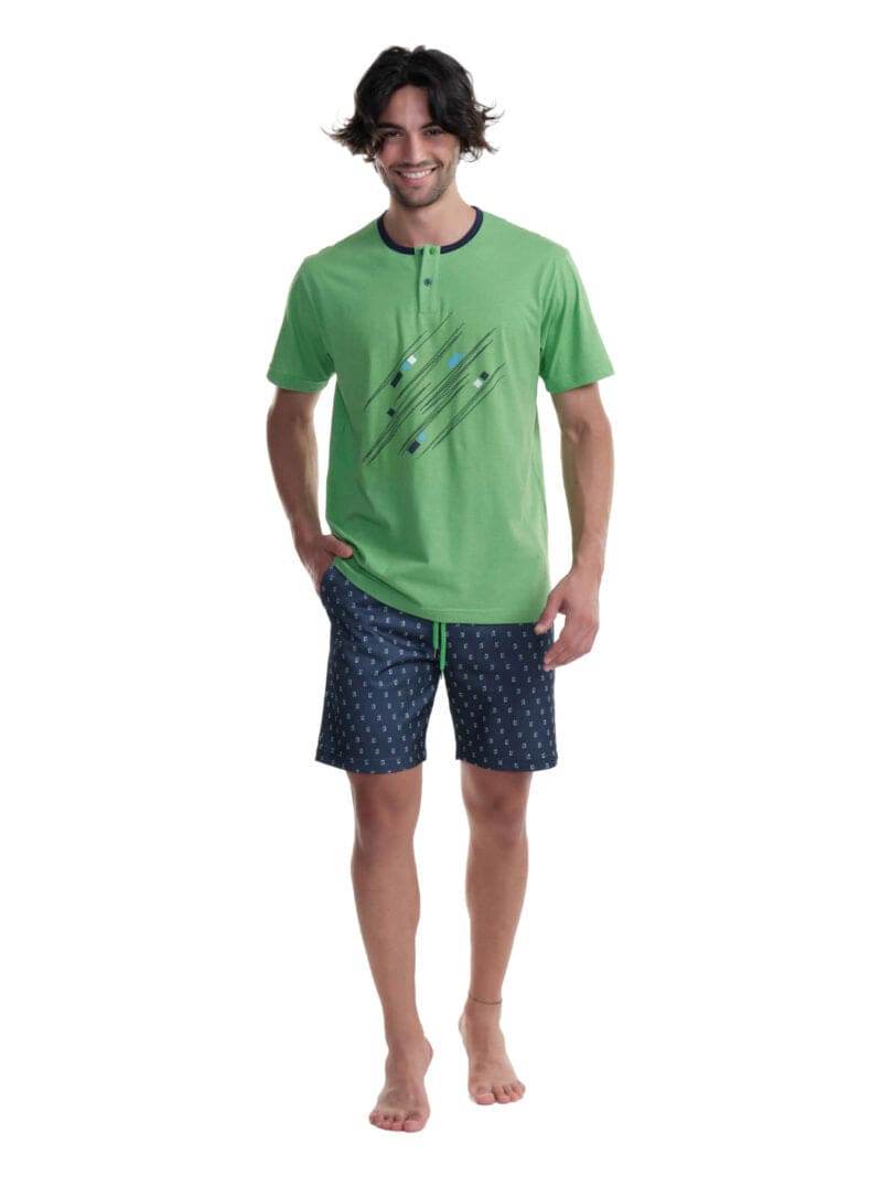 Pigiama corto Uomo VIETRI 4306 Ferrucci - evabiancheria