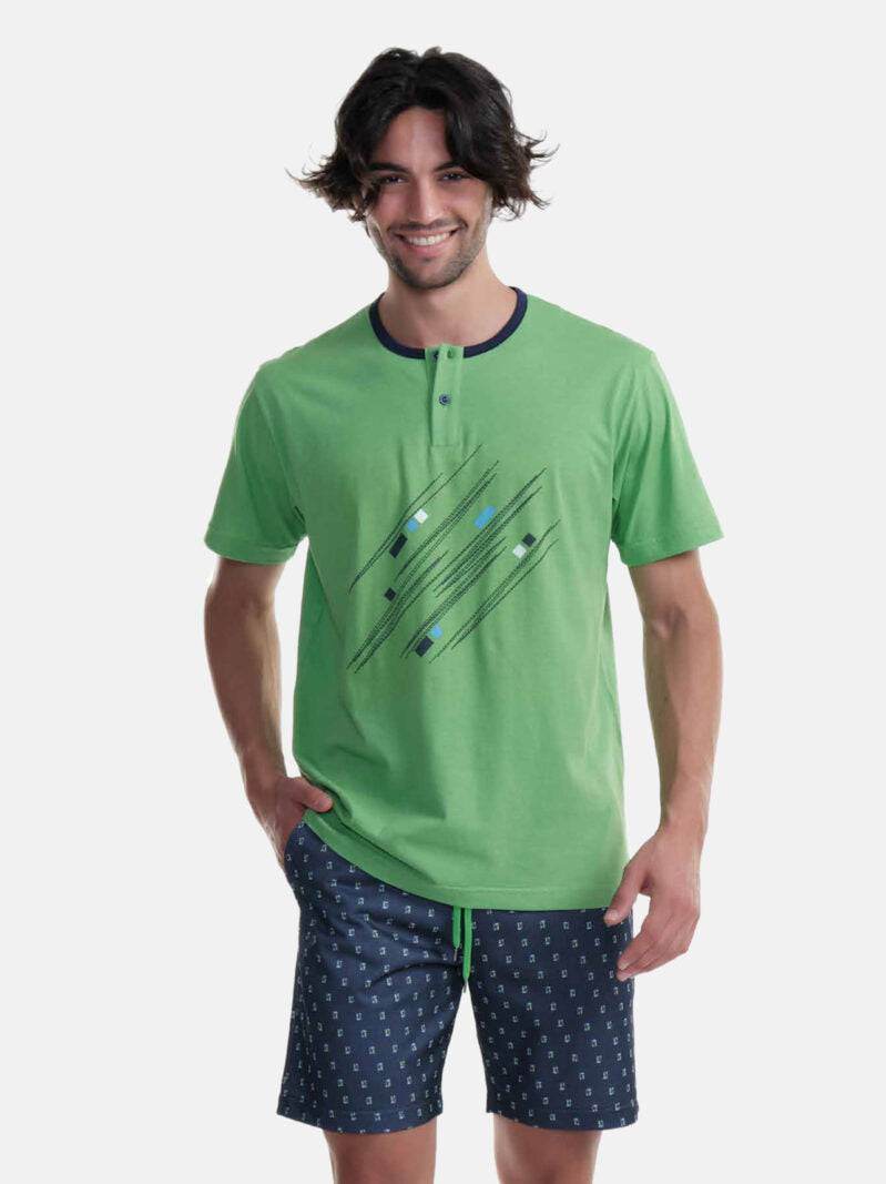 Pigiama corto Uomo VIETRI 4306 Ferrucci - evabiancheria