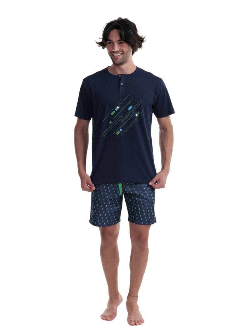 Pigiama corto Uomo VIETRI 4306 Ferrucci - evabiancheria