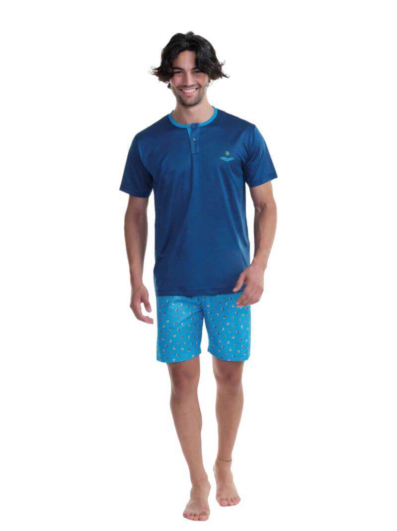 Pigiama corto Uomo VISUALE 4302 Ferrucci - evabiancheria