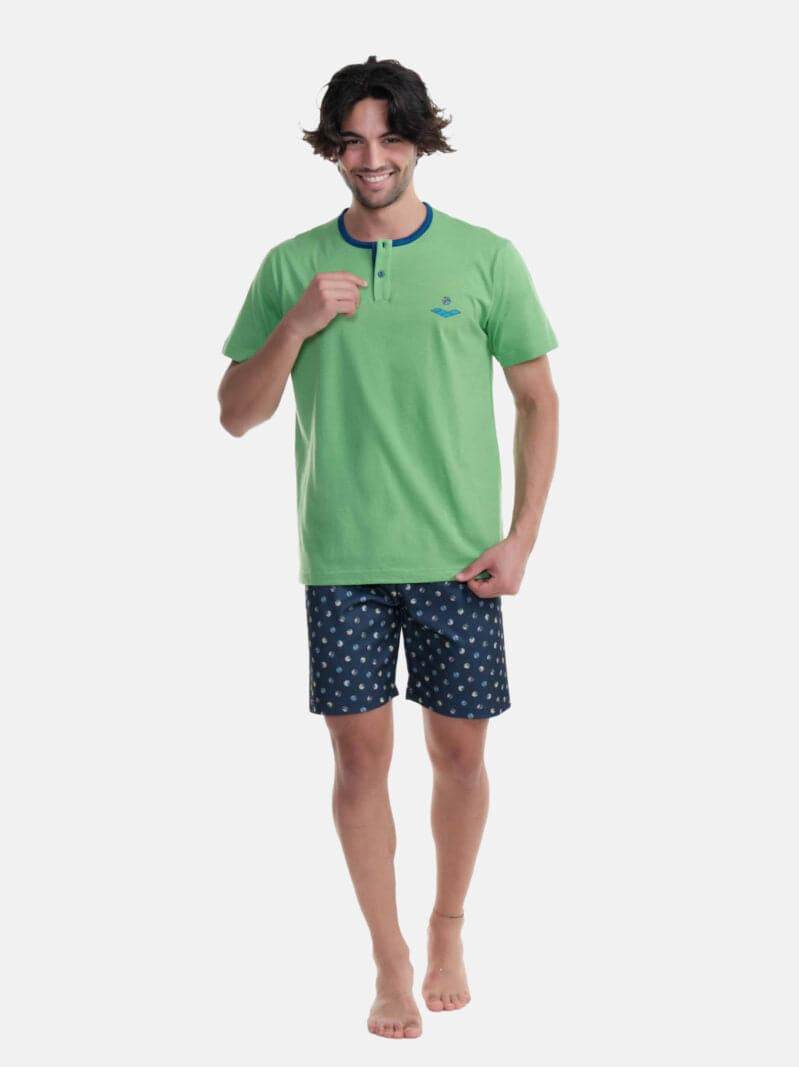 Pigiama corto Uomo VISUALE 4302 Ferrucci - evabiancheria