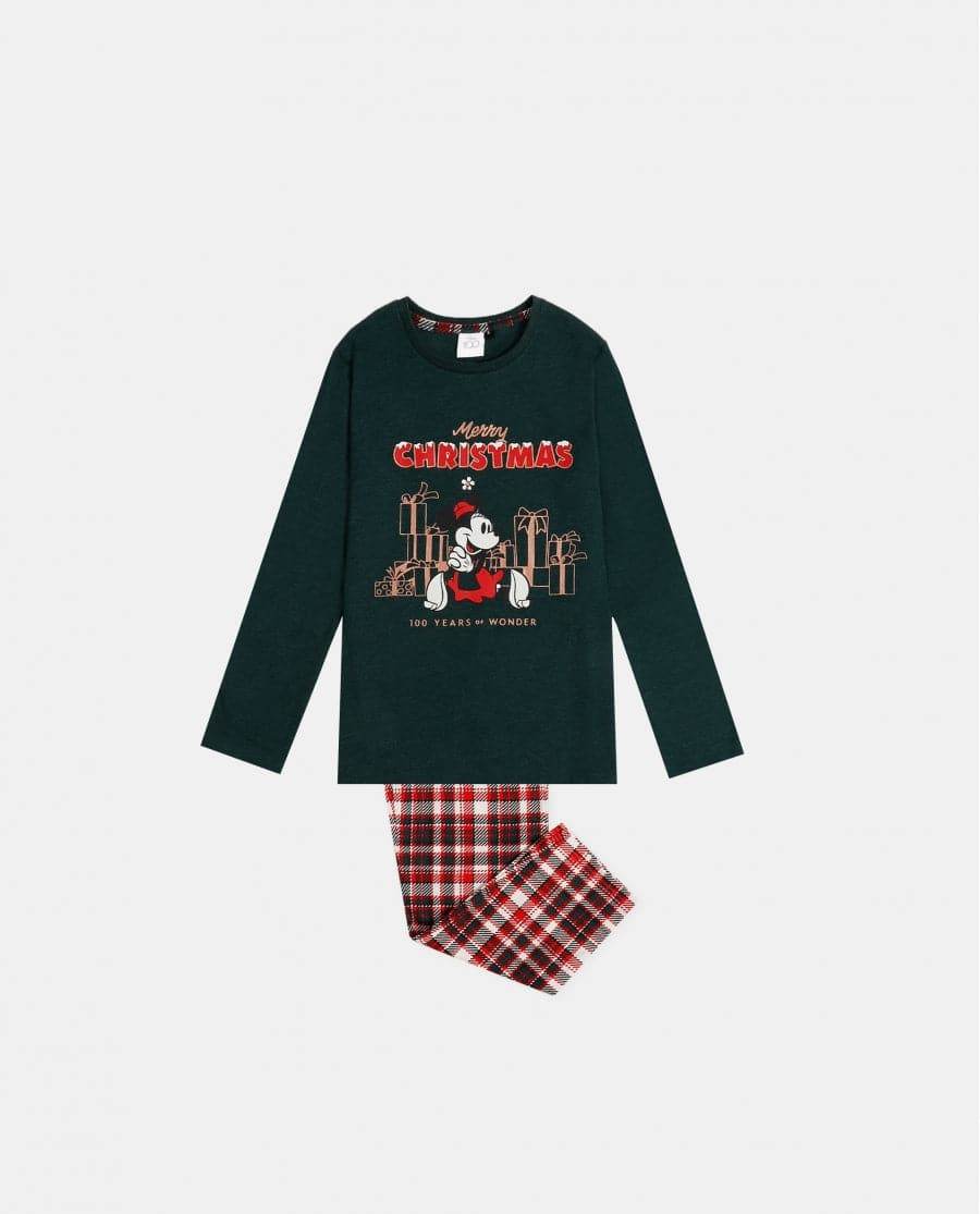 Pigiama girocollo natalizio Bambine e ragazze 60631 Disney - evabiancheria