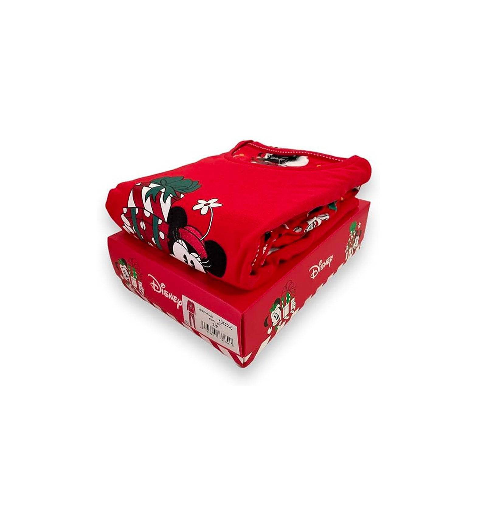 Pigiama girocollo natalizio Bambine e ragazze 60632 Disney - evabiancheria