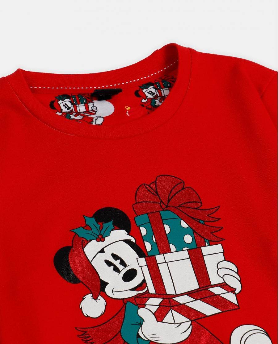 Pigiama girocollo natalizio Bambini e ragazzi 60752 Disney - evabiancheria