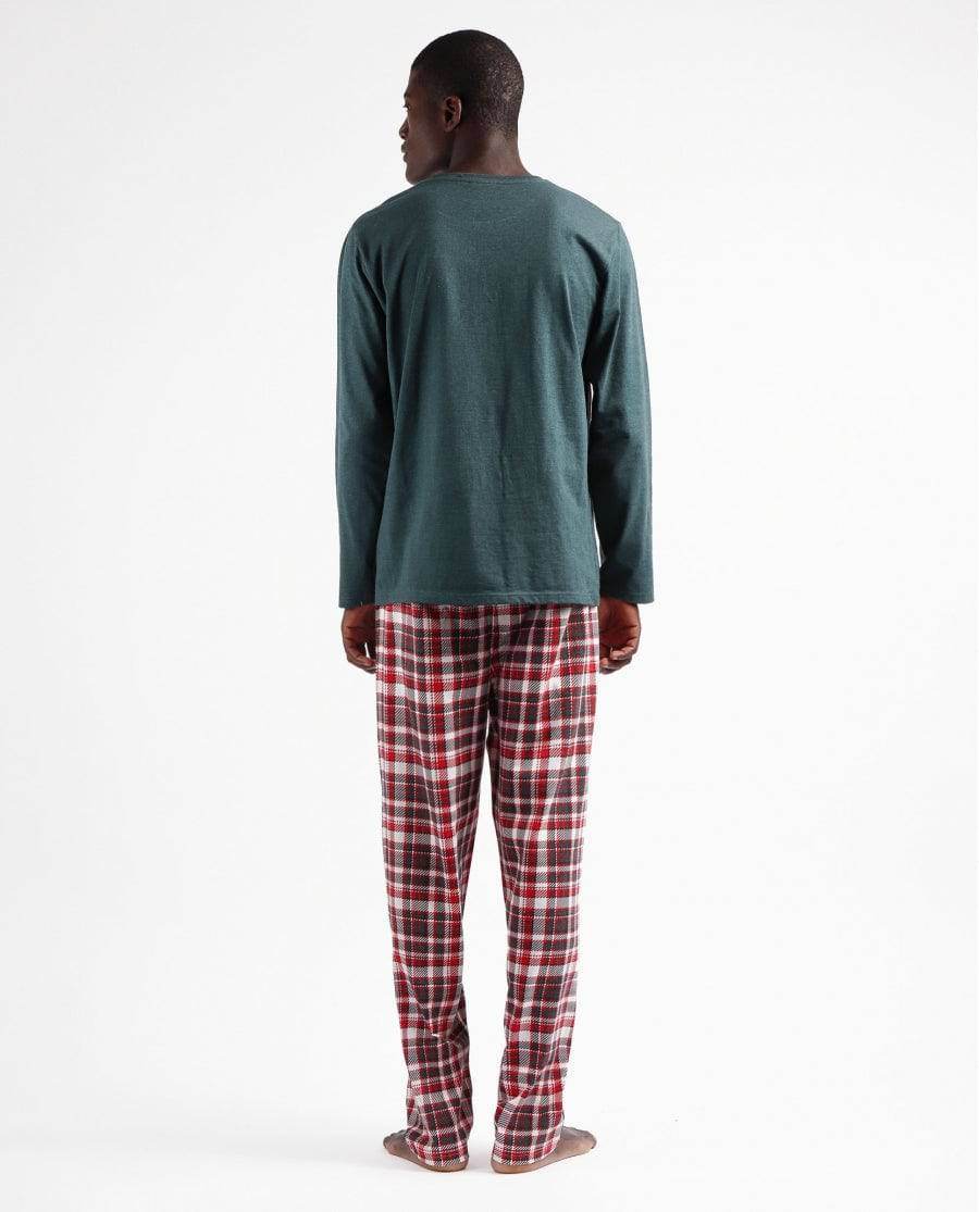 Pigiama girocollo natalizio Uomo 60707 Disney - evabiancheria