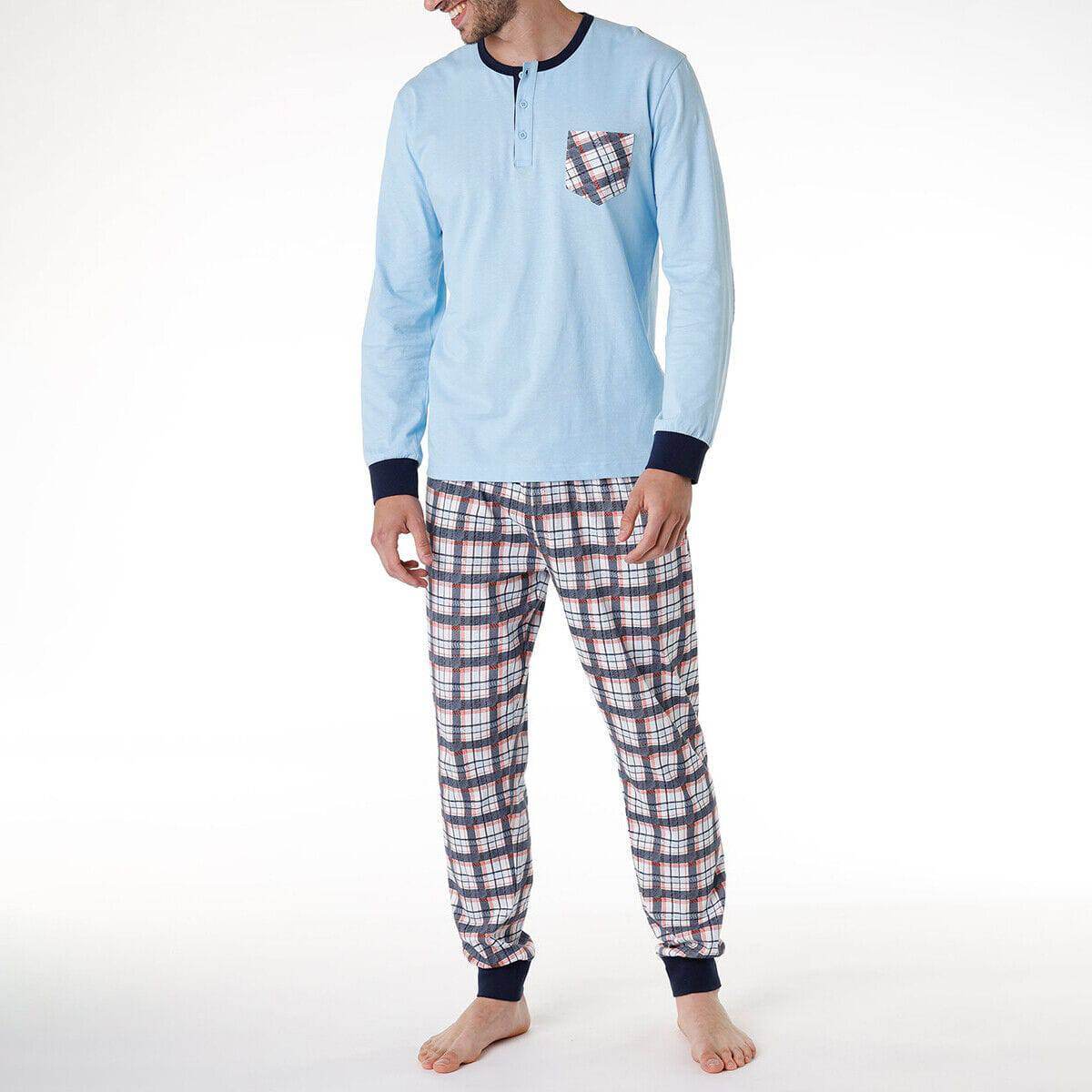 Pigiama Manica lunga Uomo L0CPY A Lovable - evabiancheria