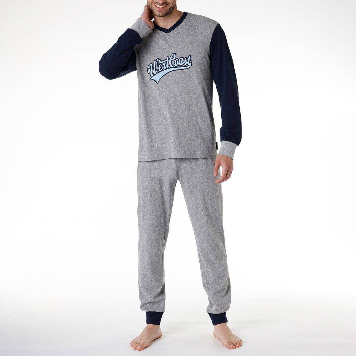 Pigiama Manica lunga Uomo L0CPZ TU Lovable - evabiancheria