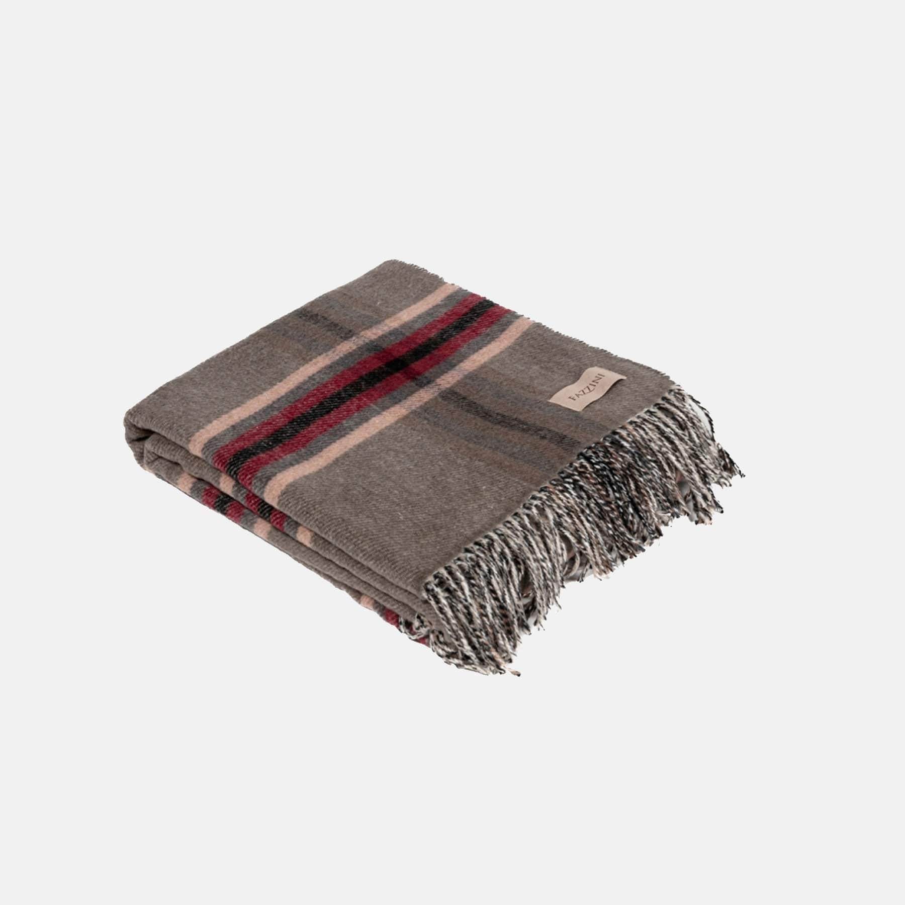 Plaid 130x170 Biancheria Bardo Plaid Fazzini - evabiancheria