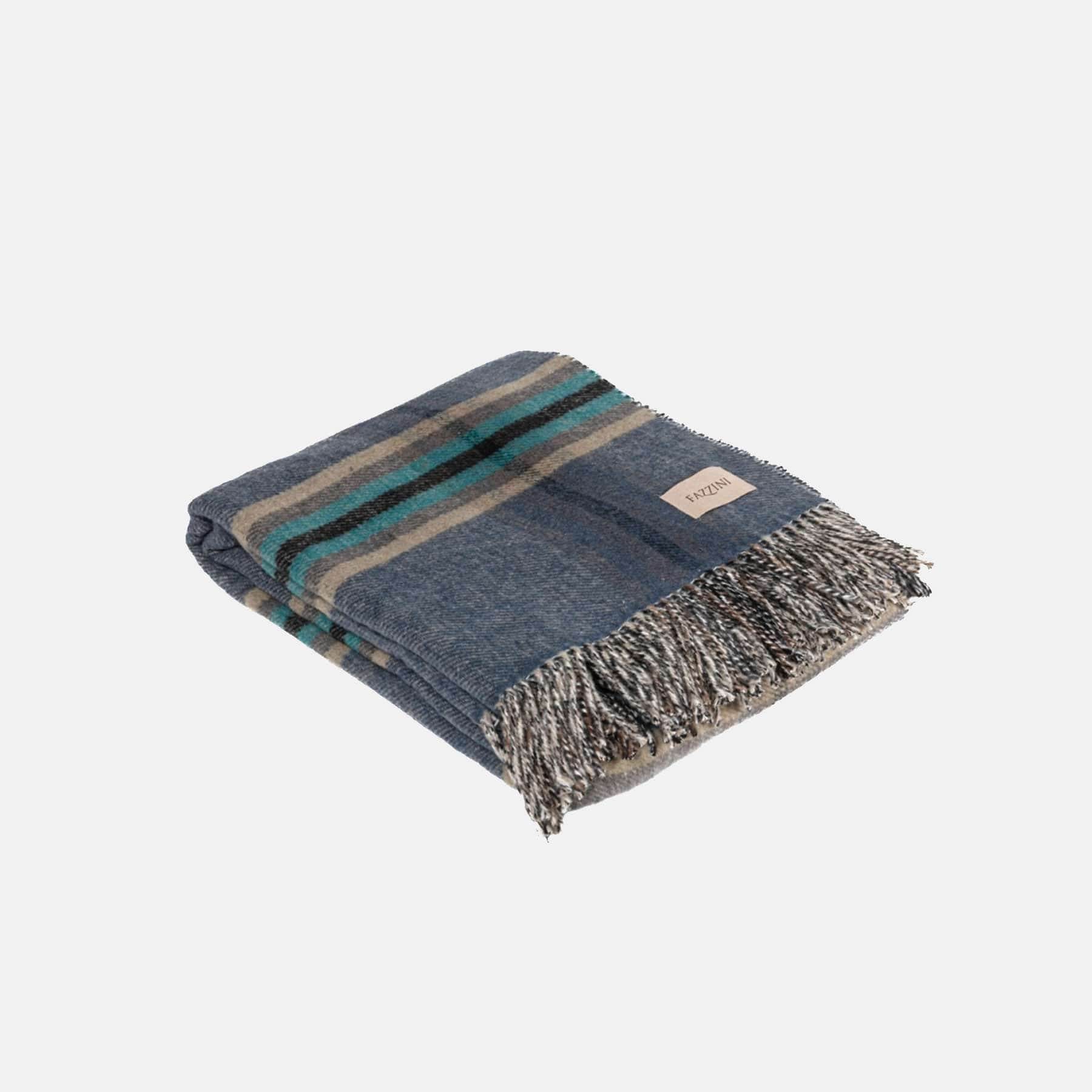 Plaid 130x170 Biancheria Bardo Plaid Fazzini - evabiancheria