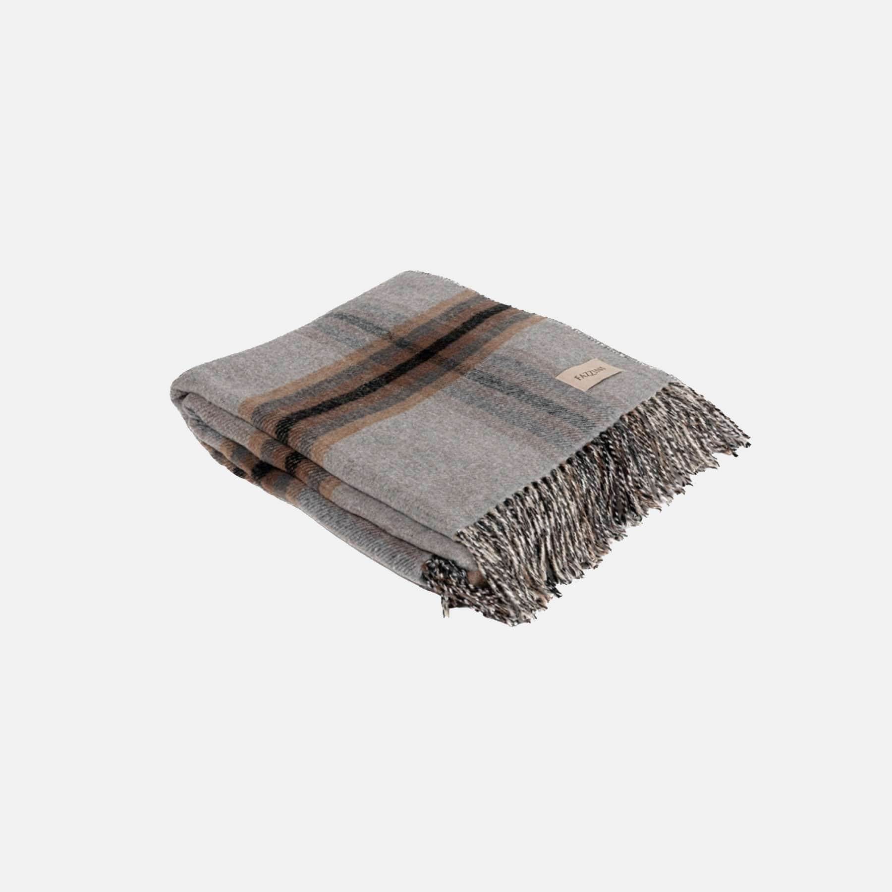 Plaid 130x170 Biancheria Bardo Plaid Fazzini - evabiancheria