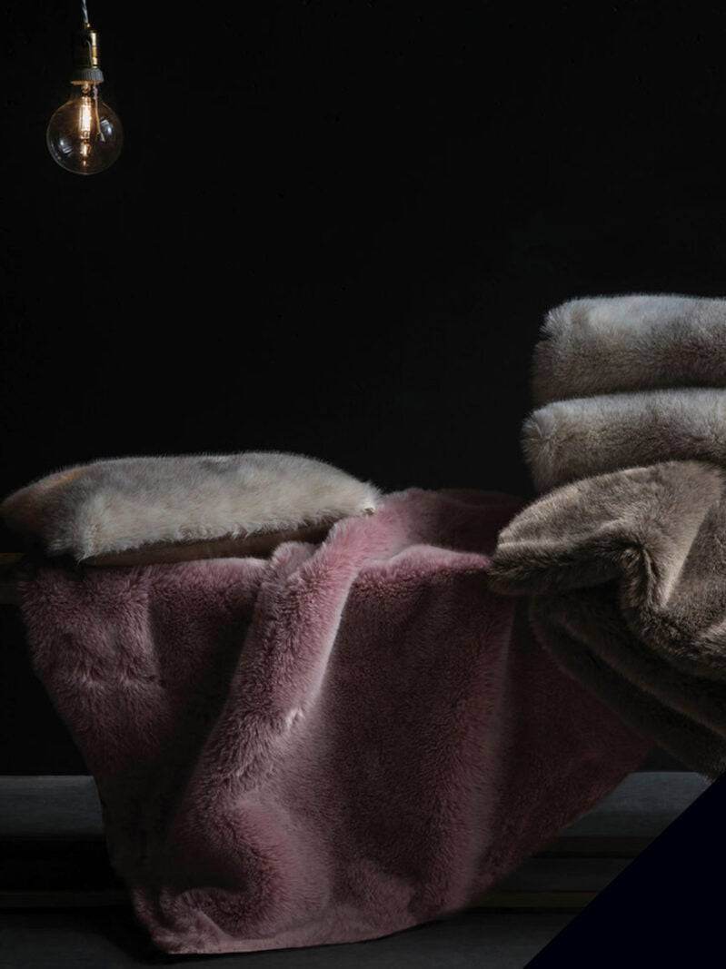 Plaid 140x200 Biancheria PERNULA PLAYD La Perla - evabiancheria