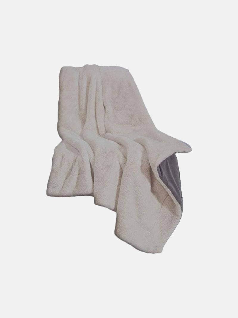 Plaid Tinta Unita Biancheria SOFY PLA Mae - evabiancheria