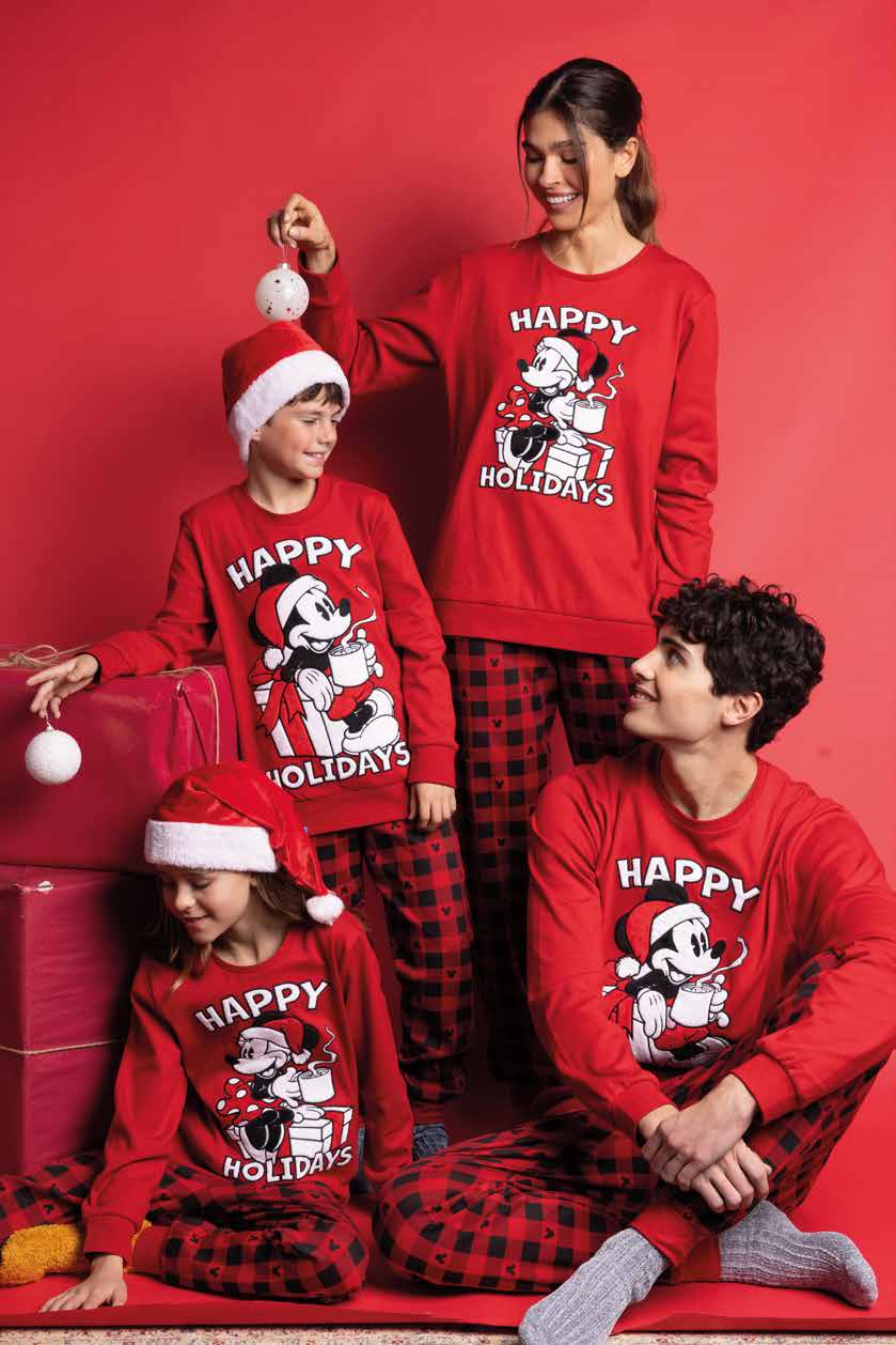 Pigiama natalizio Donna 63684 Disney