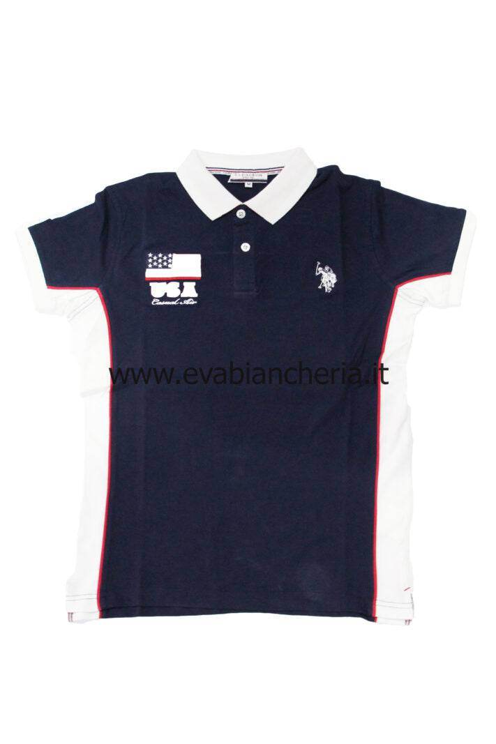 Polo Manica corta Uomo 42251 50313 Us Polo Assn - evabiancheria