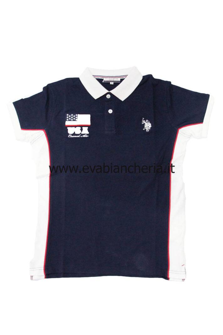 Polo Manica corta Uomo 42251 50313 Us Polo Assn evabiancheria